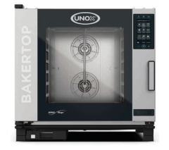 Unox Bakertop Plus Combi Patiseri Fırın, 6 Tepsi Kapasiteli, 40X60 cm, Elektrikli, XEBC-06EU-EPRM