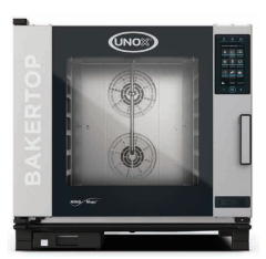 Unox Bakertop Plus Combi Patiseri Fırın, 6 Tepsi Kapasiteli, 40X60 cm, Gazlı, XEBC-06EU-GPRM