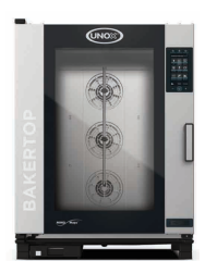 Unox Bakertop Plus Combi Patiseri Fırın, 10 Tepsi Kapasiteli, 40X60 cm, Gazlı, XEBC-10EU-GPRM