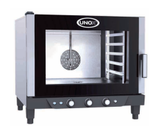 Unox Cheflux Manuel Konveksiyonlu Fırın, 5 GN 1/1 Kapasiteli, Elektrikli, XV-393