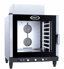 Unox Cheflux Manuel Konveksiyonlu Fırın, 7 Tepsi GN 1/1 Kapasiteli, Gazlı, XV-513 G