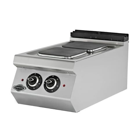 Empero Elektrikli Ocak 2 Kare Pleytli, 40x73x30, EMP.PLS.7KE010