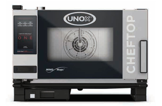 Unox Cheftop One Combi Fırın, 3 GN 1/1 Kapasiteli, Elektrikli, XEVC-0311-E1RM