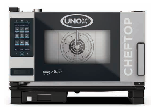 Unox Cheftop Plus Combi Fırın, 3 GN 1/1 Kapasiteli, Elektrikli, XEVC-0311-EPRM