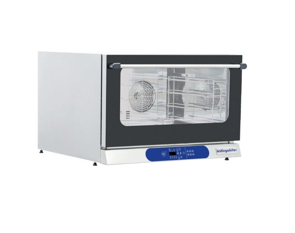 Öztiryakiler Konveksiyonlu Pastane Fırını Elektrikli Dijital 60x40 4 Tepsili, 7890.60400.4TE