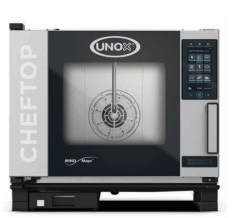 Unox Cheftop Plus Combi Fırın, 5 GN 1/1 Kapasiteli, Gazlı, XEVC-0511-GPRM
