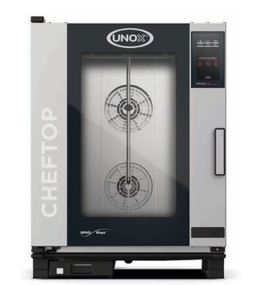 Unox Cheftop One Combi Fırın, 10 GN 1/1 Kapasiteli, Elektrikli, XEVC-1011-E1RM