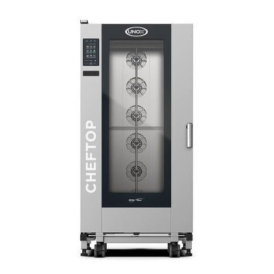 Unox Cheftop Plus Combi Fırın, 20 GN 1/1 Kapasiteli, Elektrikli, XEVL-2011-YPRS