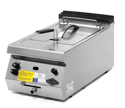 Empero Gazlı Fritöz,  40x73x30, EMP.PLS.7FG010-S