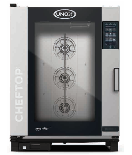 Unox Cheftop Plus Combi Fırın, 10 GN 2/1 Kapasiteli, Elektrikli, XEVC-1021-EPRM