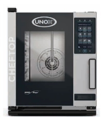 Unox Cheftop Compact Plus Combi Fırın, 5 GN 1/1 Kapasiteli, Elektrikli, XECC-0513-EPRM