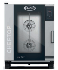 Unox ChefTop Zero Konveksiyonlu Fırın, 10 GN 1/1 Kapasiteli, Elektrikli, XEVC-1011-EZRM
