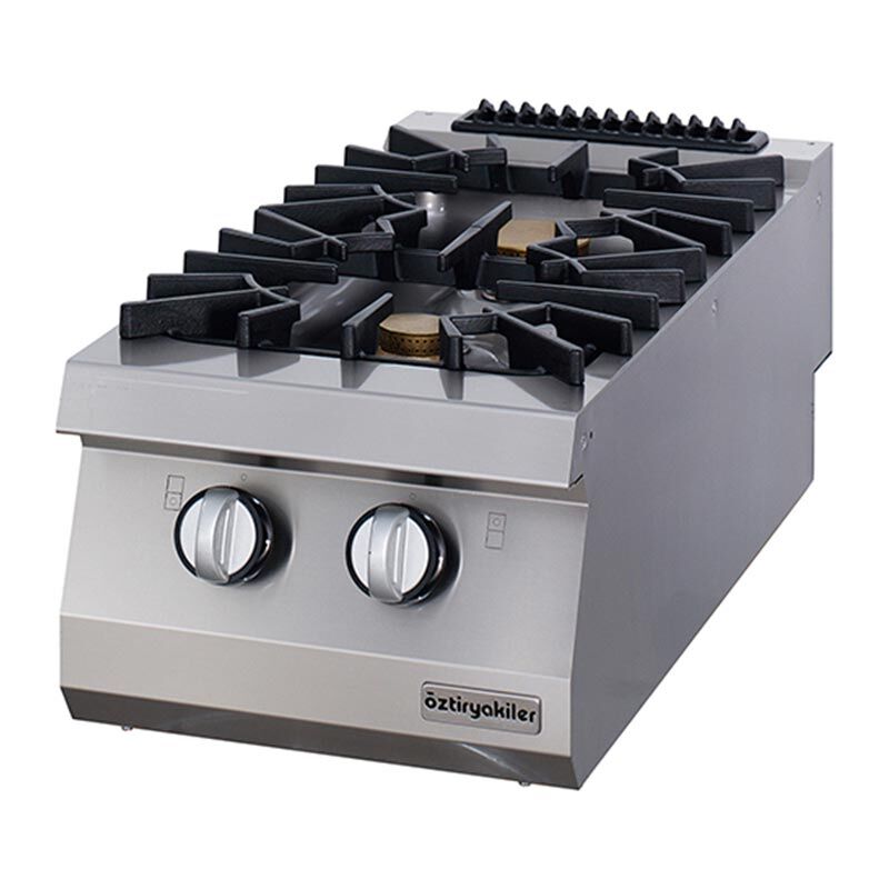 Öztiryakiler Set Üstü İkili Ocak, 40x90x30 cm, Gazlı 7865.N1.40903.20