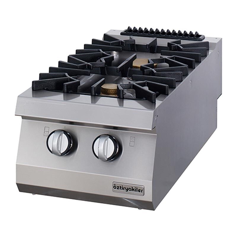 Öztiryakiler Set Üstü İkili Ocak, 40x90x30 cm, Gazlı 7865.N1.40903.20