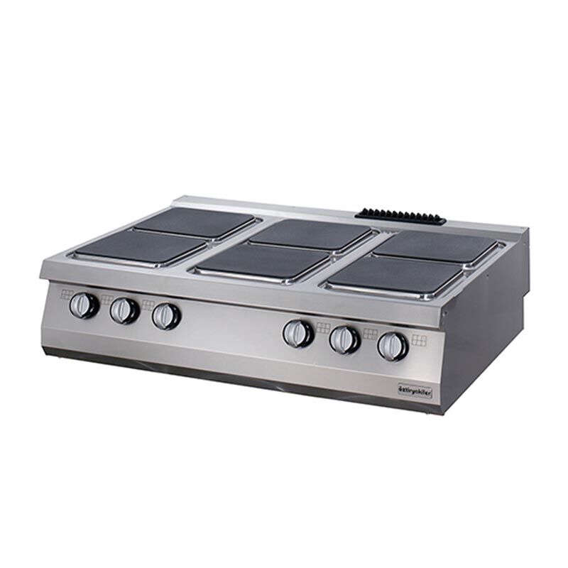 Öztiryakiler Set Üstü Altılı Ocak, 120x90x30 cm, Elektrikli 7865.N1.12903.21