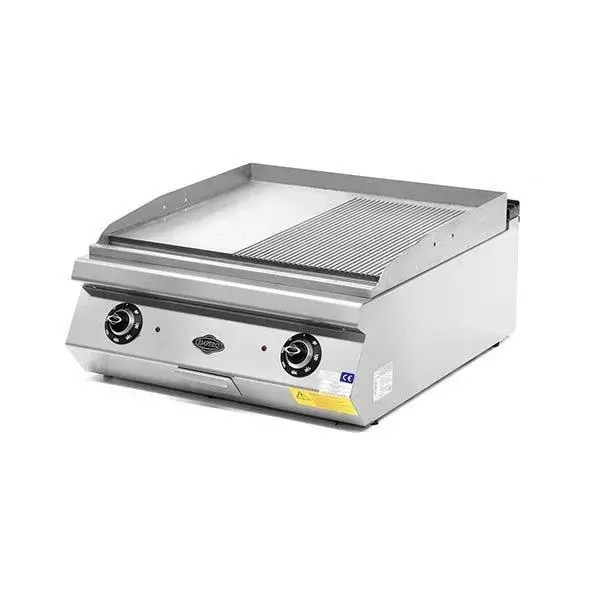 Empero Elektrikli Izgara Komple Oluklu Krom Pleyt, 80x73x30, EMP.PLS.7IE021-K