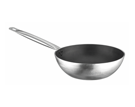 Net Çelik Yakut Serisi Wok Tava, 4 mm , 26x8 cm,  NET S 503