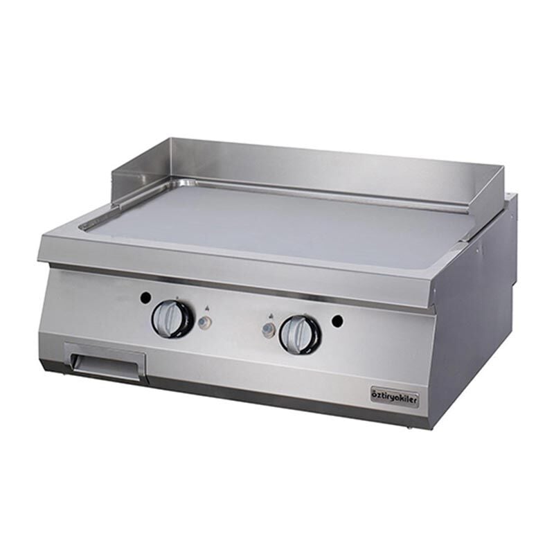 Öztiryakiler Set Üstü Düz Grill Plate, 80x90x30 cm, Gazlı, 7864.N1.80903.16