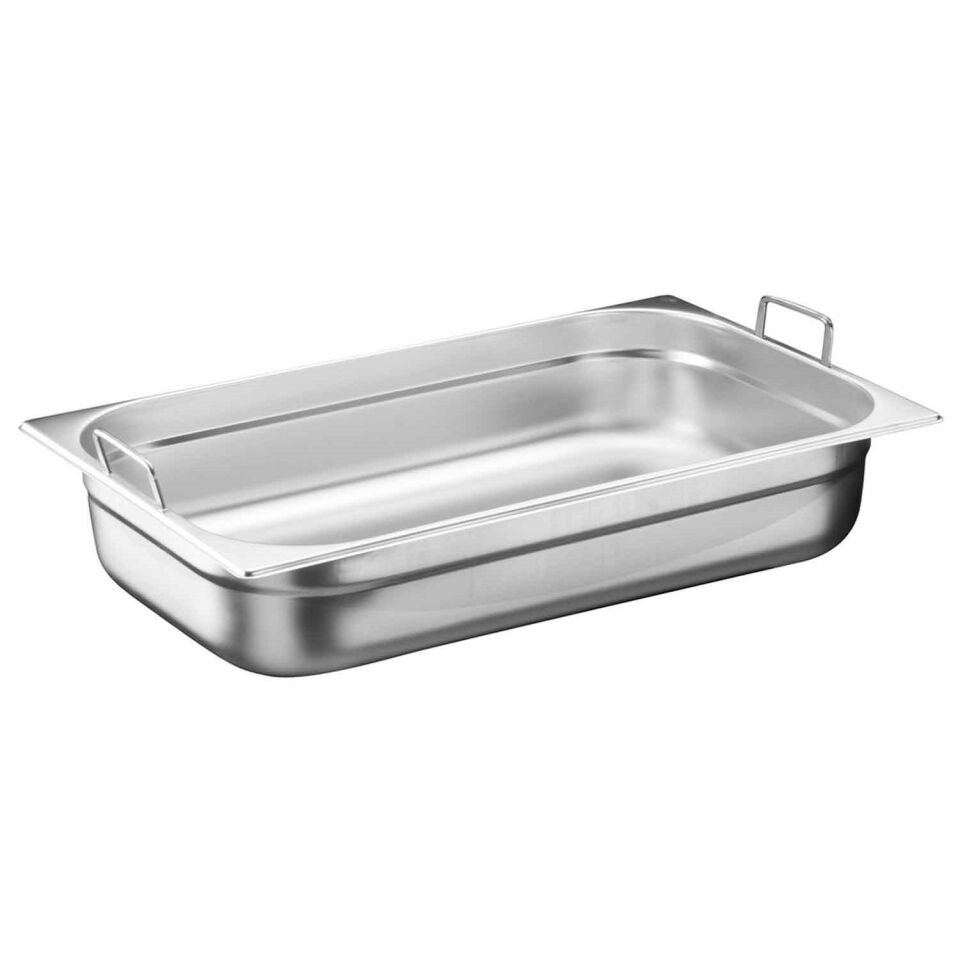 Üret Çelik GN 1/1 100 mm Saplı Gastronom Küvet, GST 103