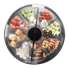 Sayl Buffet 360 Açık Büfe Soğuk Teşhir Dolabı , 95x95x75 cm,  BUF360
