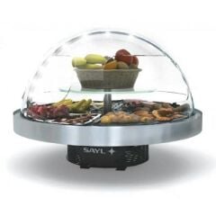 Sayl Buffet 360 Açık Büfe Soğuk Teşhir Dolabı , 95x95x75 cm,  BUF360