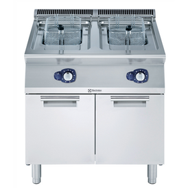 Electrolux Professional E7FRGH2BF0 Dolaplı Fritöz, 2x7 L, Gazlı