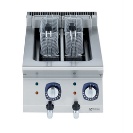 Electrolux Professional E7FRGH2GF0 Dolaplı Fritöz, 2x15 L, Gazlı