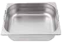 Üret Çelik GN 2/3 150mm Saplı Gastronom Küvet, GST 108