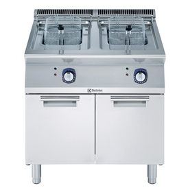 Electrolux Professional E7FREH2FF0 Dolaplı Fritöz, 2x14 L, Elektrikli