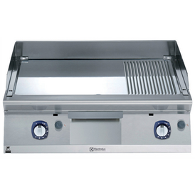 Electrolux Professional E7FTGHCS00 Set Üstü Düz Pleyt Izgara, 80x73x25 cm, Gazlı