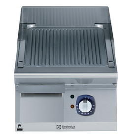 Electrolux Professional E7FTEHCPI0 Set Üstü Yarı Oluklu Izgara, 80x73x25 cm, Elektrikli