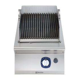 Electrolux Professional E7IILDAOMCA Set Üstü Oluklu Izgara, 40x73x25 cm, Elektrikli