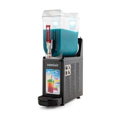 Samixir Mono Allure Ice Slush, Milkshake ve Soğuk Meyve Suyu Dispenseri, 12 L, Siyah, 19x53x77 cm, SLUSH12.BA