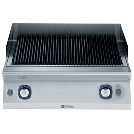 Electrolux Professional E7GRGDLC00 Set Üstü Lavataşlı Izgara, 40x73x25 cm, Gazlı