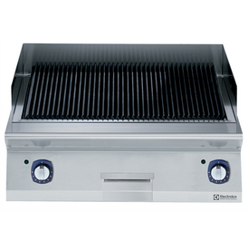 Electrolux Professional E7GREDGS0U Set Üstü Barbekü Izgara, 40x73x25 cm, Elektrikli