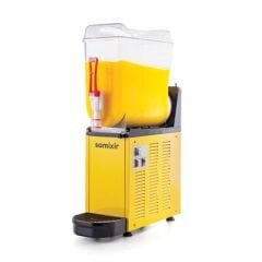 Samixir Mono Ice Slush, Milkshake ve Soğuk Meyve Suyu Dispenseri, 12 L, Sarı, 19x53x77 cm, SLUSH12.Y