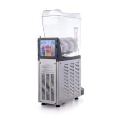 Samixir Mono Ice Slush, Milkshake ve Soğuk Meyve Suyu Dispenseri, 12 L, Inox, 19x53x77 cm, SLUSH12.I