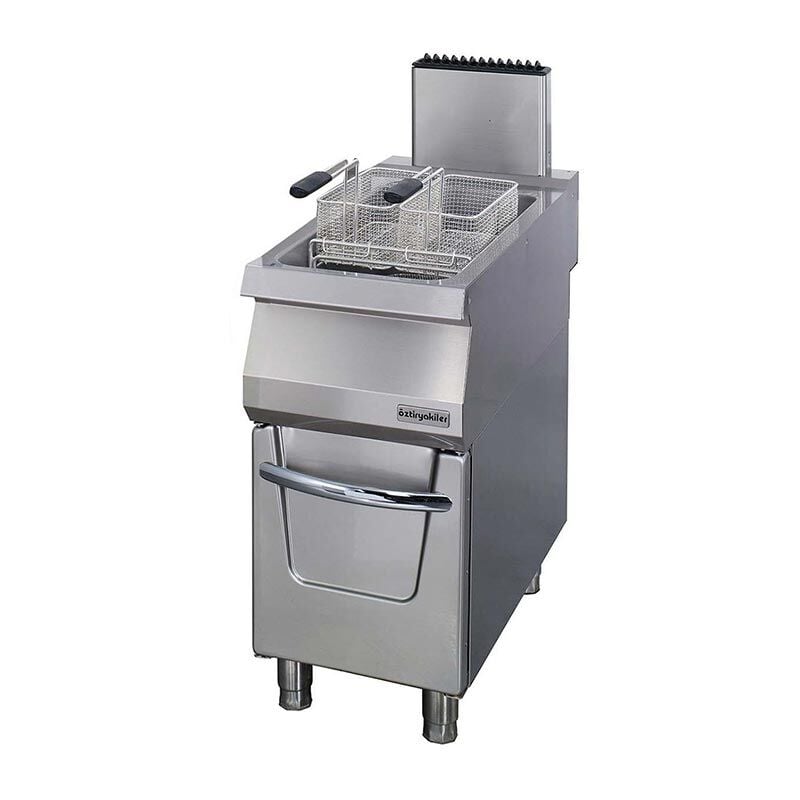 Öztiryakiler Dolaplı Fritöz, 22 L, 40x90x85 cm, Gazlı, 7856.N1.40908.04