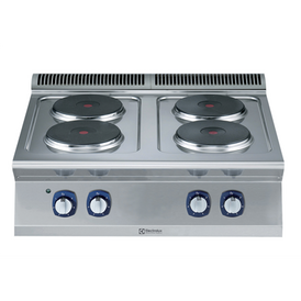 Electrolux Professional E7ECED2R00 Set Üstü Ocak, 2 Brulör, 40x73 cm, Elektrikli