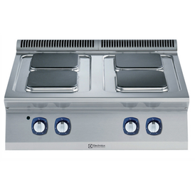 Electrolux Professional E7ECEH4R00 Set Üstü Ocak, 4 Brulör, 80x73 cm, Elektrikli