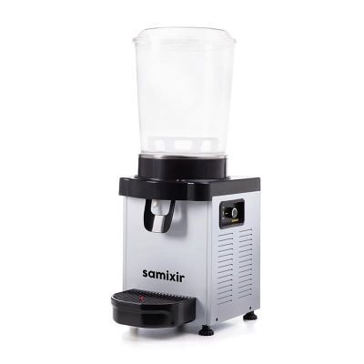 Samixir Panoramik Analog Soğuk İçecek Dispenseri, 10 L, Inox, 25x39x70 cm, M10.AI