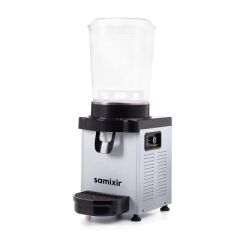 Samixir Panoramik Analog Soğuk İçecek Dispenseri, 10 L, Inox, 25x39x70 cm, M10.AI
