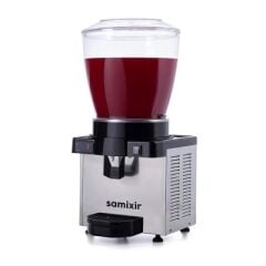 Samixir Panoramik Dijital Soğuk İçecek Dispenseri, 22 L, Inox, 35X40X75 cm, M22.DI