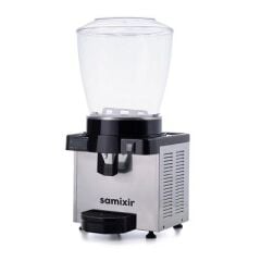 Samixir Panoramik Dijital Soğuk İçecek Dispenseri, 22 L, Inox, 35X40X75 cm, M22.DI