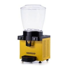 Samixir Panoramik Analog Soğuk İçecek Dispenseri, 22 L, Sarı, 35X40X75 cm, M22.AY