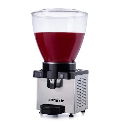Samixir Panoramik Dijital Soğuk İçecek Dispenseri, 40 L, Inox, 45X45X82 cm, M40.DI
