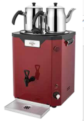 Üret Çelik 2 Demlikli Nova Eko Semaver, ENV2