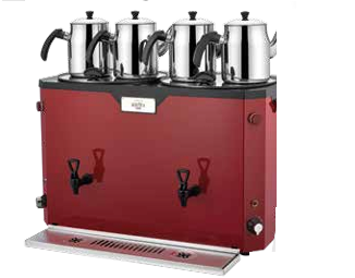 Üret Çelik 4 Demlikli Nova Eko Semaver, ENV4