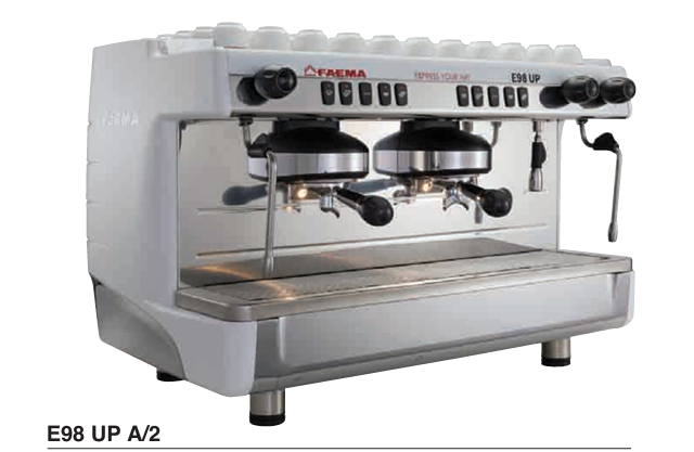 Faema E98 UP A/2 Tam Otomatik Espresso Kahve Makinesi, 2 Gruplu, E98 UP A/2
