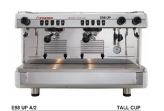 Faema E98 UP A/2 TALL CUP Tam Otomatik Espresso Kahve Makinesi, 2 Gruplu, E98 UP A/2 TALL CUP